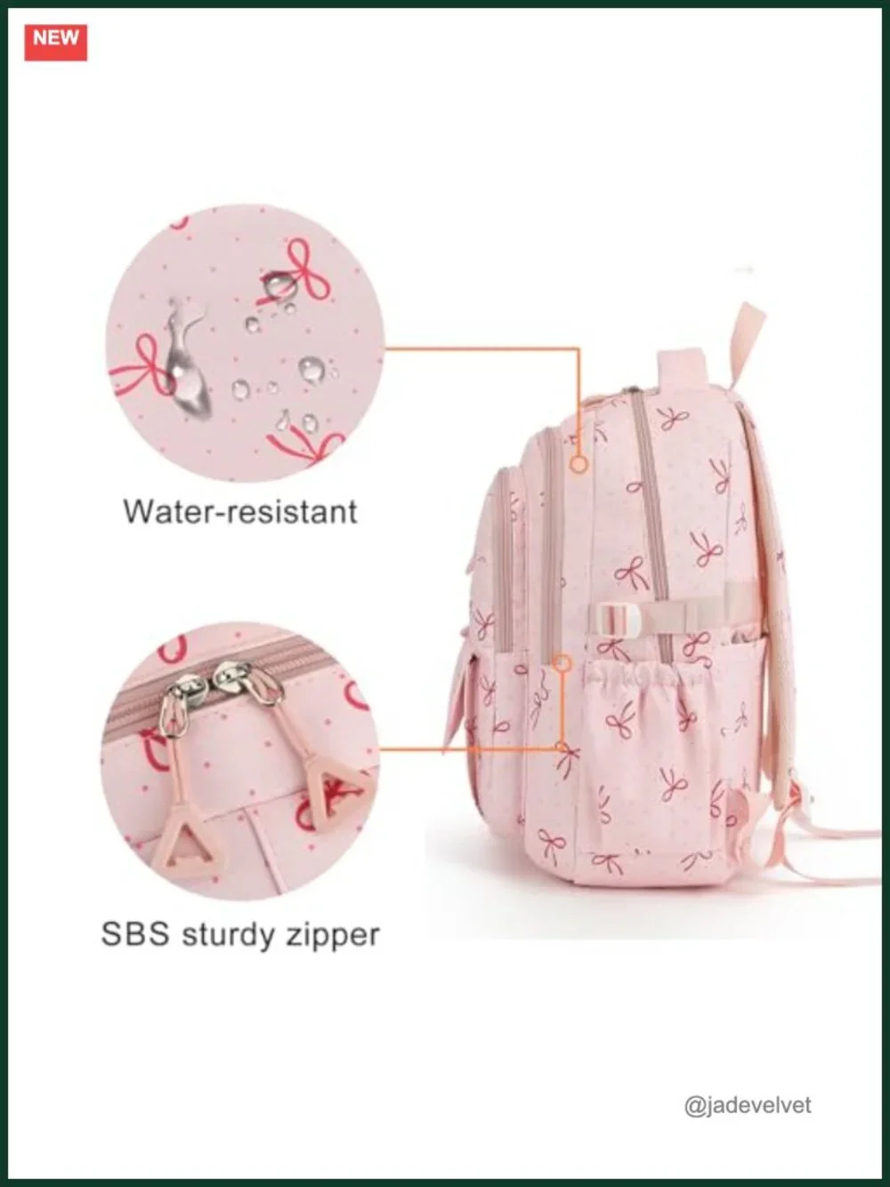 30L Laptop Backpack with Padded Straps, Water-Resistant, Large Capacity Daypack